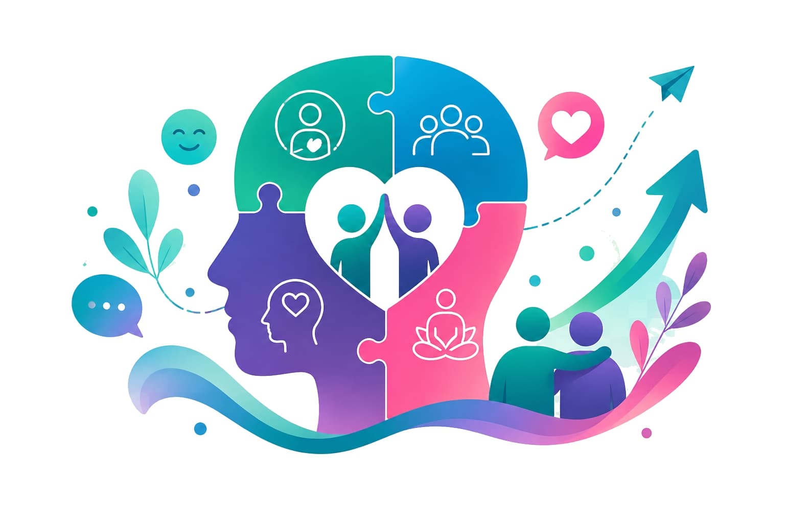 Bar-On Model  four dimensions of emotional intelligence visualised