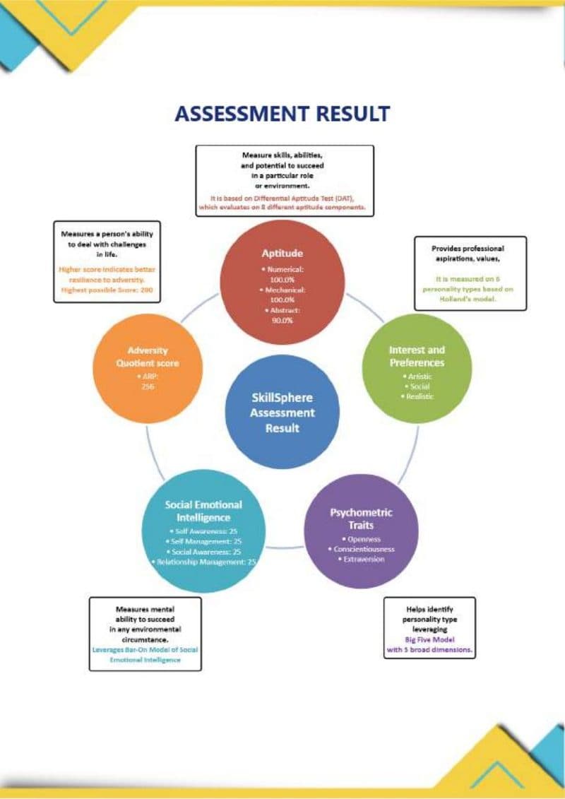 Page 3 of SkillSphere sample report
