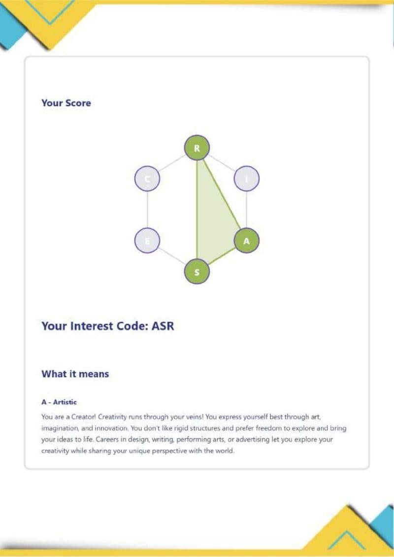 Page 9 of SkillSphere sample report
