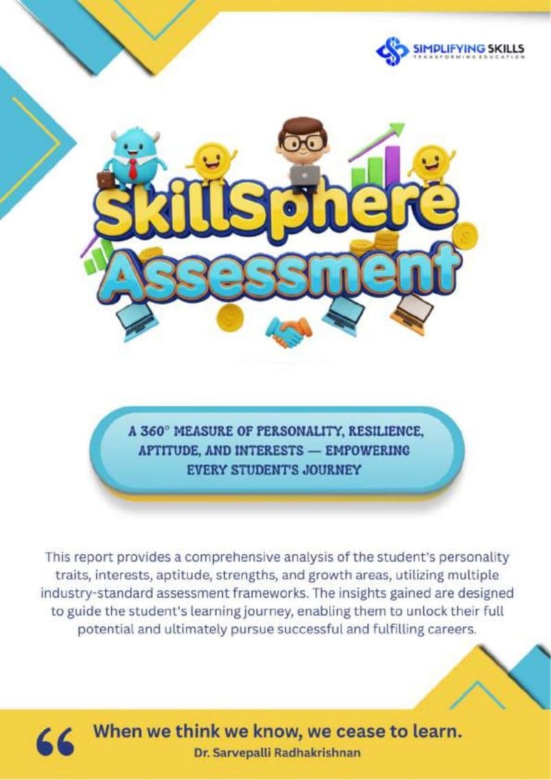 SkillSphere report page 1 – cover